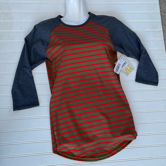 LLR - Striped Printed Randy Top-#0292 - Picture 11 of 12